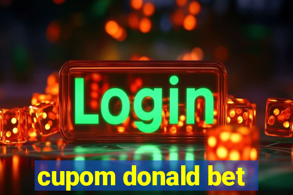 cupom donald bet